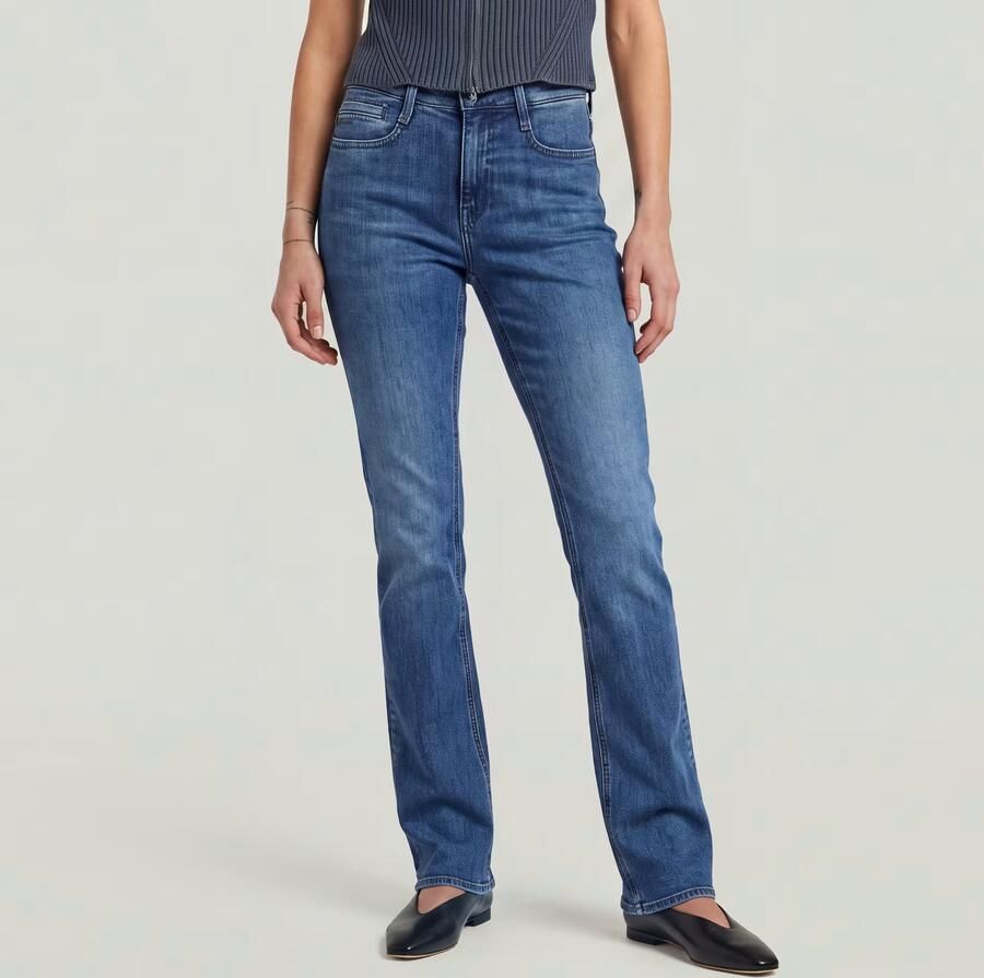 G-Star RAW Noxer Bootcut Jeans Midden blauw Dames - Foto 3