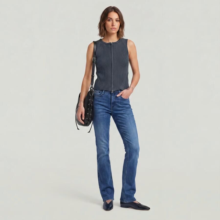 G-Star RAW Noxer Bootcut Jeans Midden blauw Dames - Foto 2