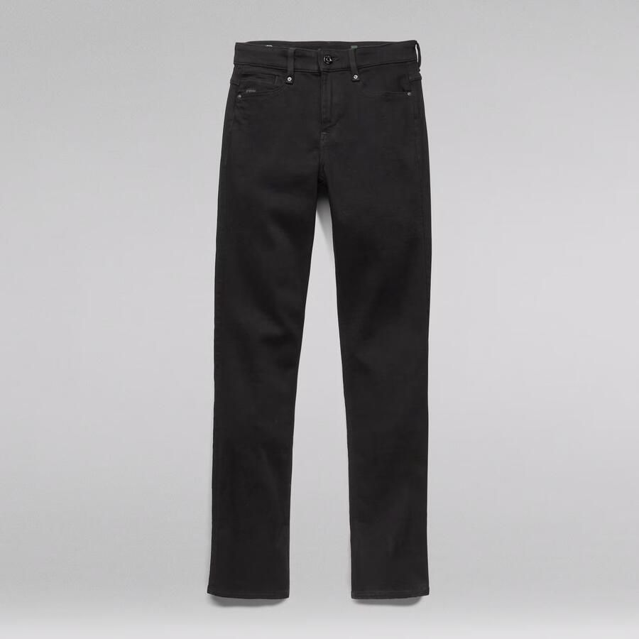 G-Star RAW Straight jeans Noxer Straight met ritszak boven de achterzak achter - Foto 5