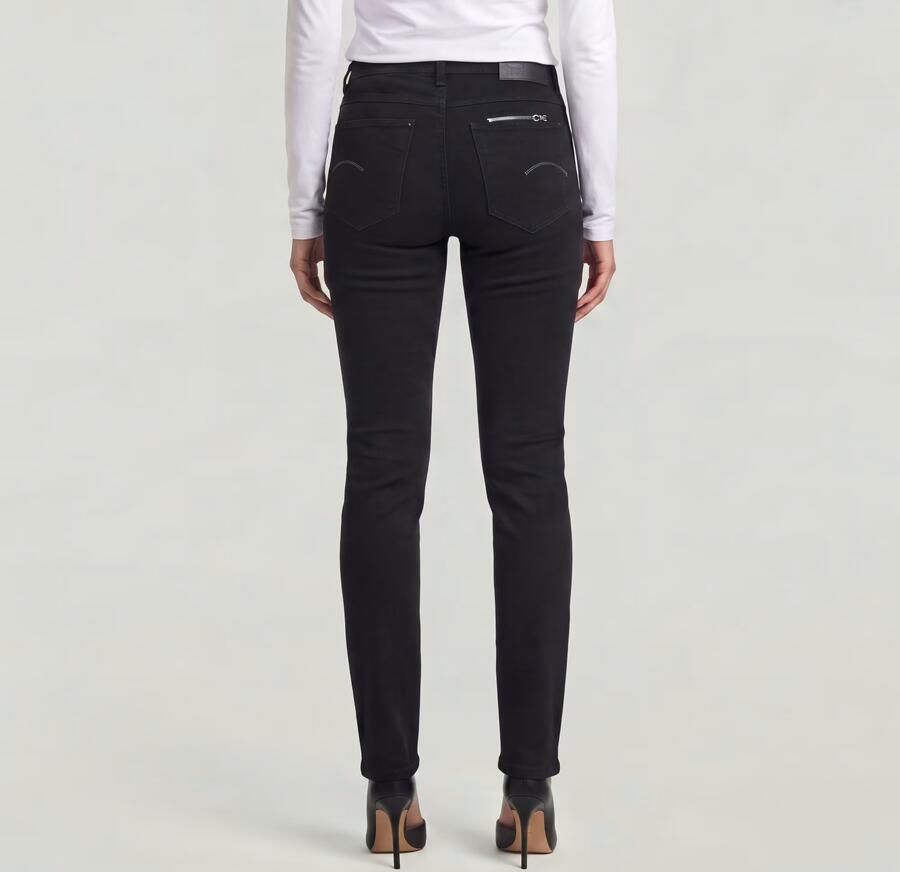 G-Star RAW Noxer Straight Jeans Zwart Dames - Foto 5