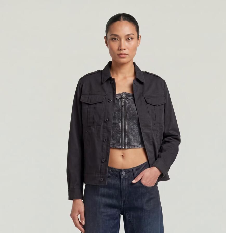 G-Star RAW Officer Jack 2.0 Zwart Dames - Foto 5