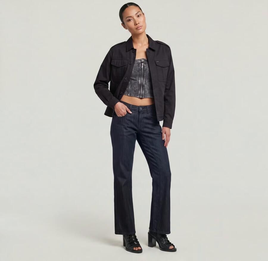 G-Star RAW Officer Jack 2.0 Zwart Dames - Foto 4