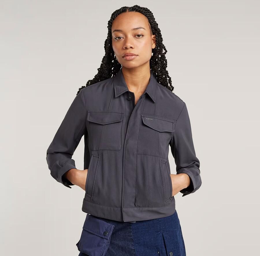 G-Star RAW Officer Jack 3.0 Grijs Dames - Foto 4