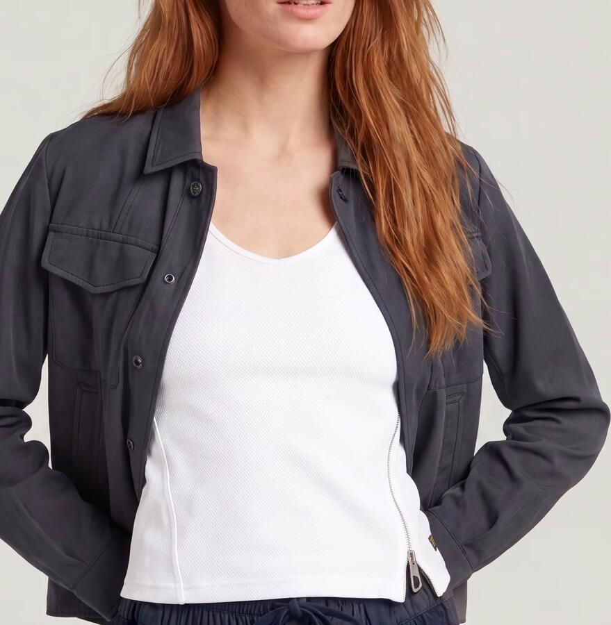 G-Star RAW Officer Jack 3.0 Grijs Dames - Foto 4