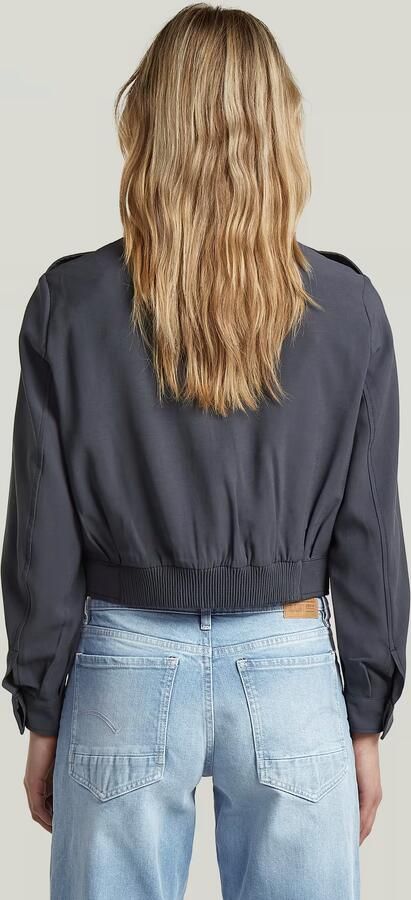 G-Star RAW Officer Short Jack Grijs Dames - Foto 5