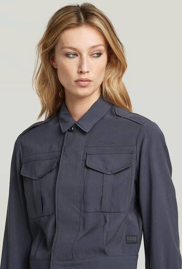 G-Star RAW Officer Short Jack Grijs Dames - Foto 4
