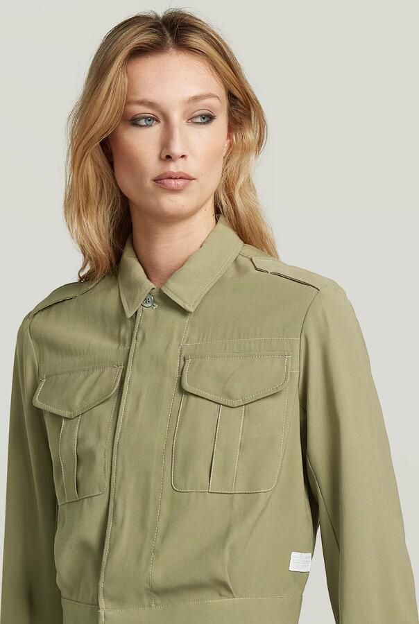 G-Star RAW Officer Short Jack Groen Dames - Foto 3