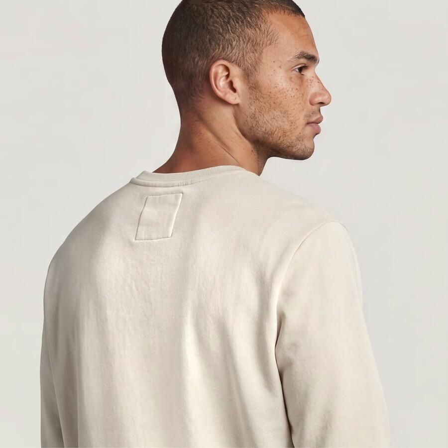 G-Star RAW Old Skool Crew Sweater Long Sleeve Wit Heren - Foto 2