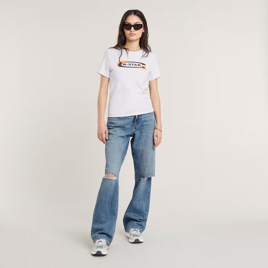 G-Star Raw T-shirt met ronde hals model 'Old skool' - Foto 2