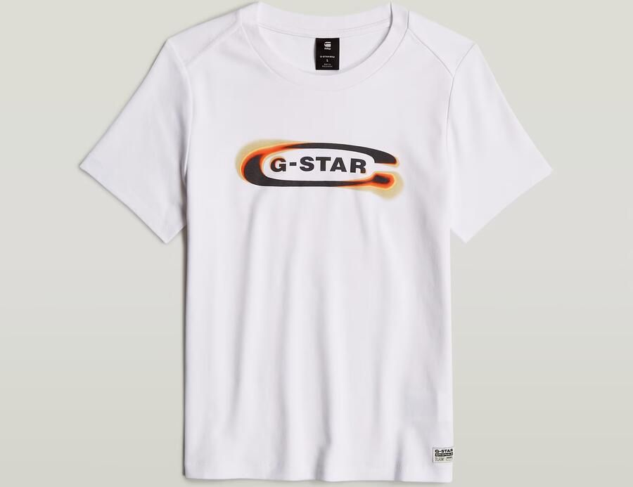 G-Star Raw T-shirt met ronde hals model 'Old skool' - Foto 6
