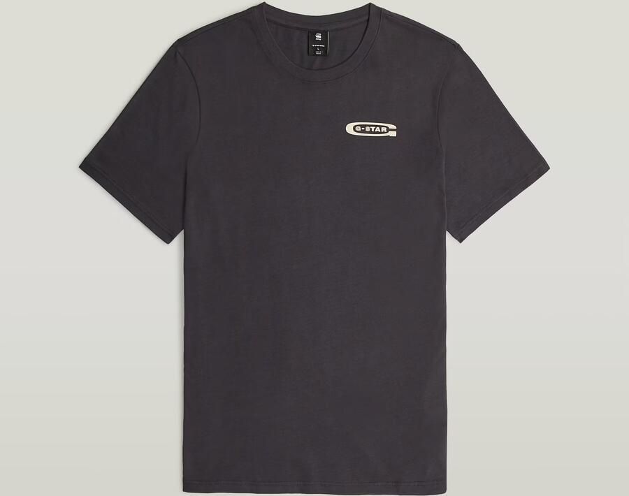 G-Star RAW Old Skool Slim T-Shirt Grijs Heren - Foto 3