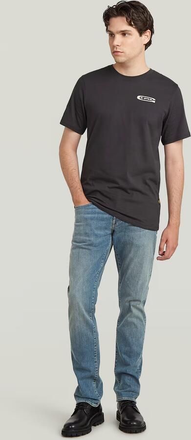 G-Star RAW Old Skool Slim T-Shirt Grijs Heren - Foto 5