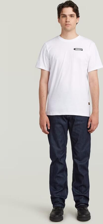 G-Star RAW Old Skool Slim T-Shirt Wit Heren - Foto 6