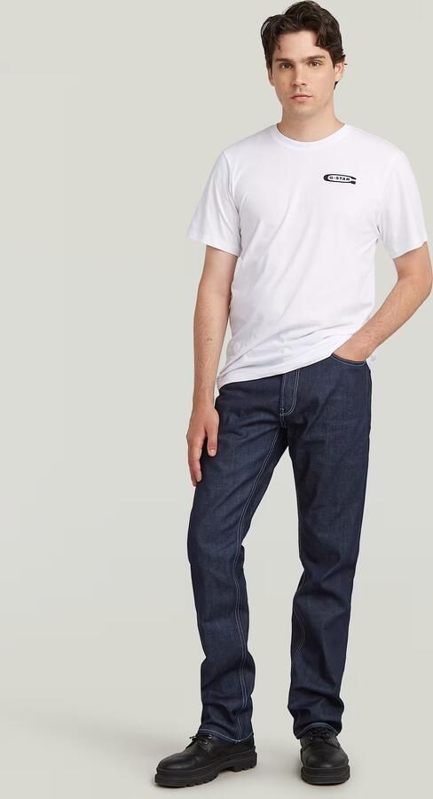 G-Star RAW Old Skool Slim T-Shirt Wit Heren - Foto 4