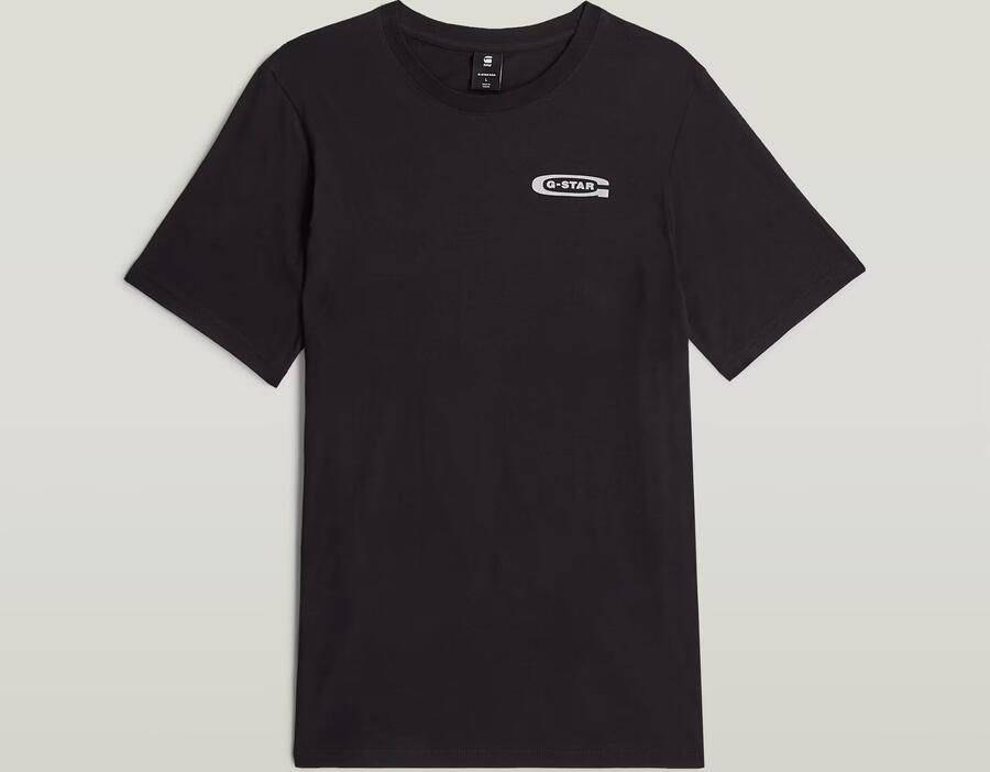 G-Star RAW Old Skool Slim T-Shirt Zwart Heren - Foto 3