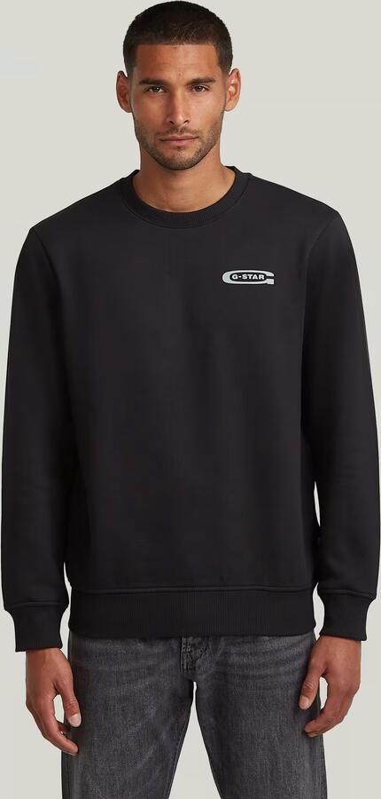 G-Star RAW Old Skool Sweater Zwart Heren - Foto 6