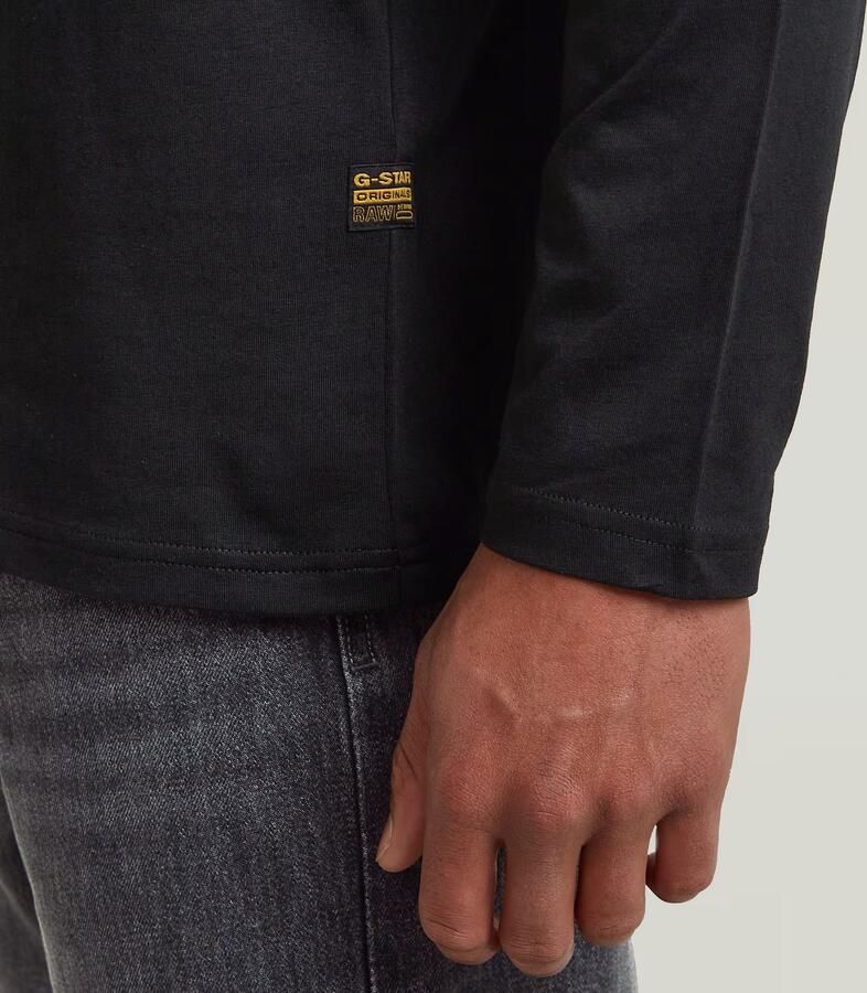 G-Star RAW Old Skool T-Shirt Zwart Heren - Foto 2