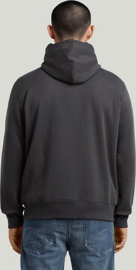 G-Star RAW Old Skool Zip Hoodie Grijs Heren - Foto 5
