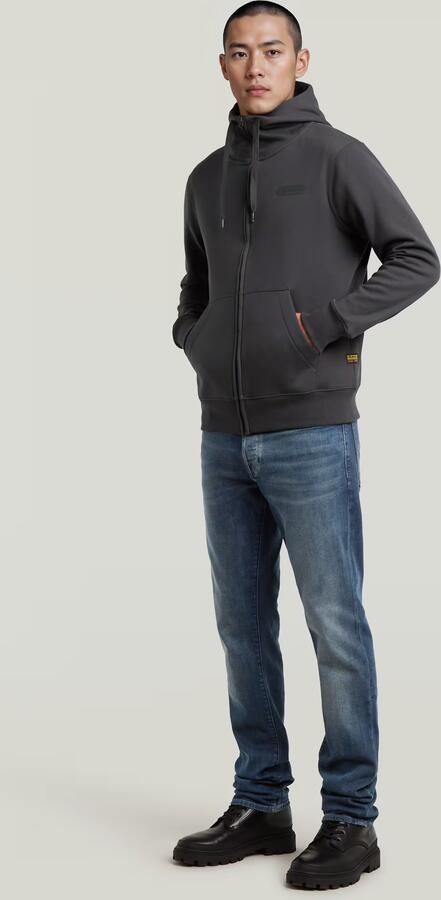 G-Star RAW Old Skool Zip Hoodie Grijs Heren - Foto 6