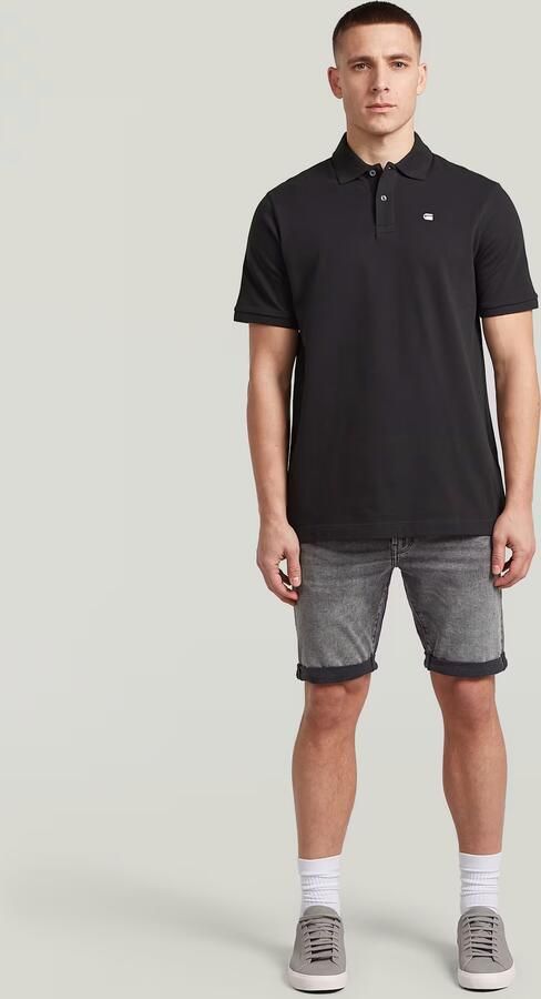G-Star RAW Oluv Regular Polo Zwart Heren - Foto 6