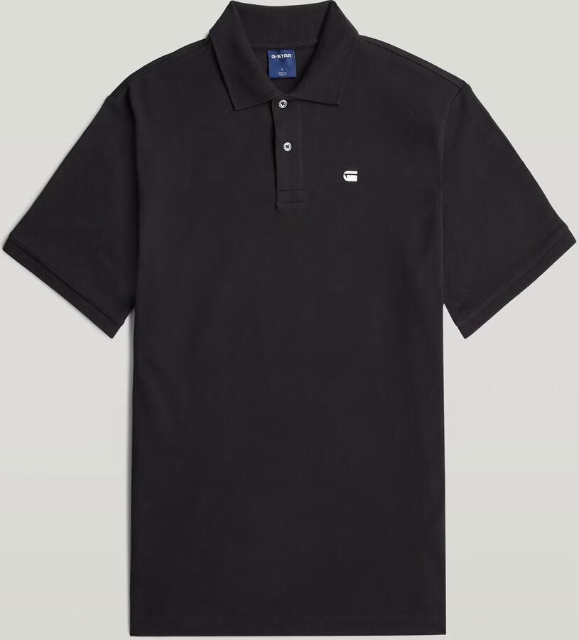G-Star RAW Oluv Regular Polo Zwart Heren - Foto 3
