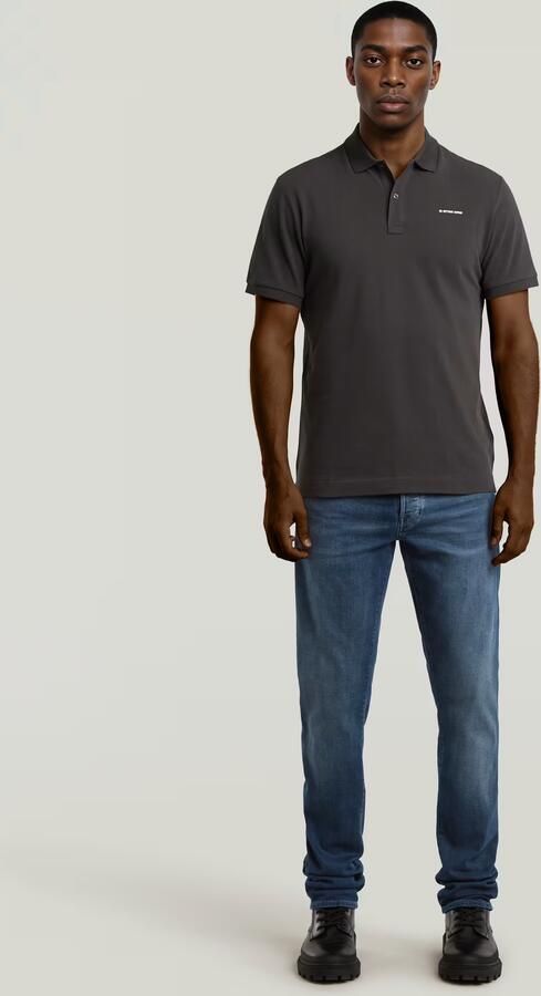 G-Star RAW Oluv Slim Polo Grijs Heren - Foto 4