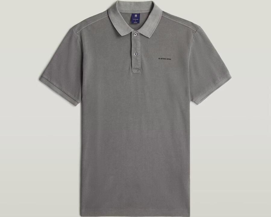 G-Star RAW Oluv Slim Polo Grijs Heren - Foto 2