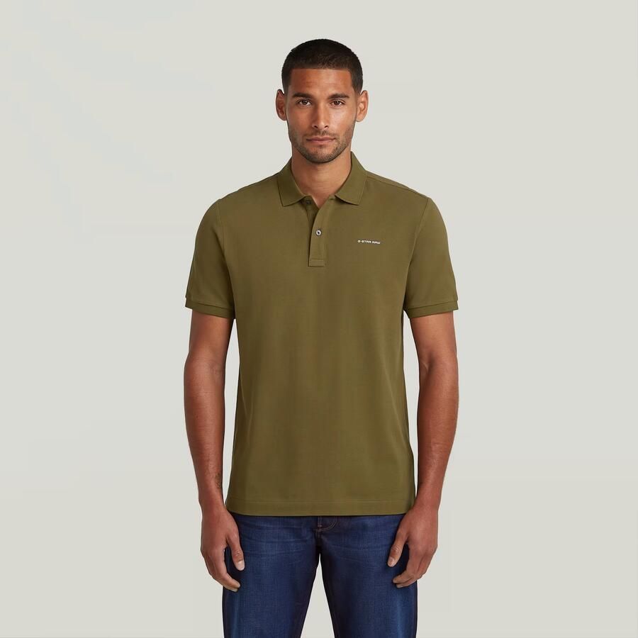 G-Star RAW Oluv Slim Polo Groen Heren - Foto 6
