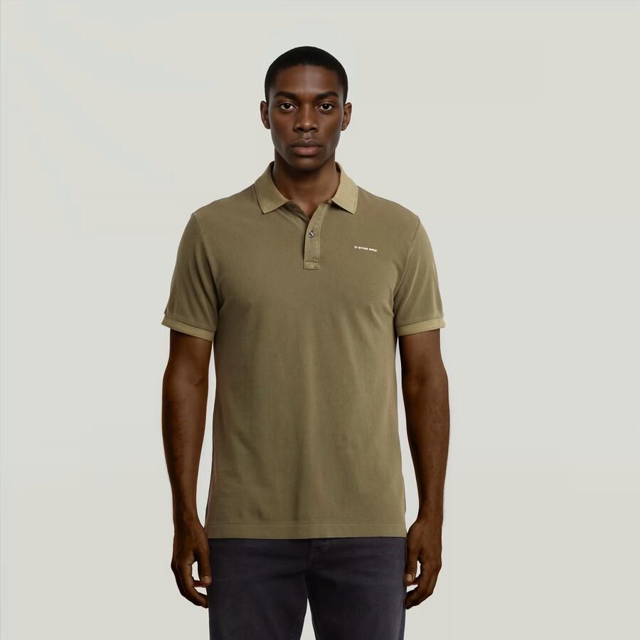 G-Star RAW Oluv Slim Polo Groen Heren - Foto 7