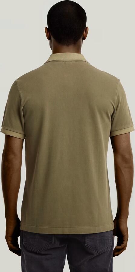 G-Star RAW Oluv Slim Polo Groen Heren - Foto 4