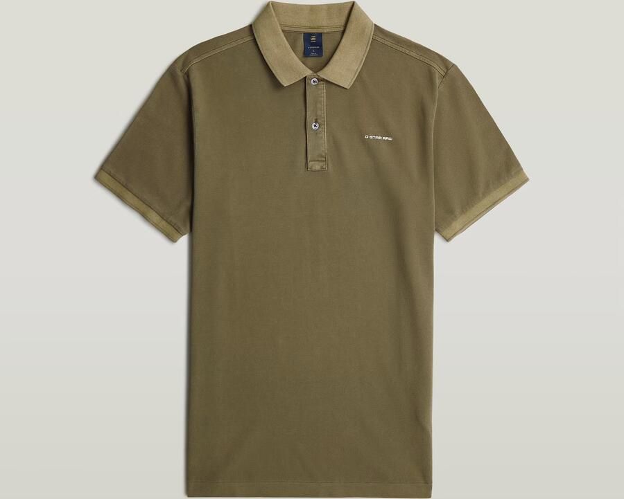 G-Star RAW Oluv Slim Polo Groen Heren - Foto 3