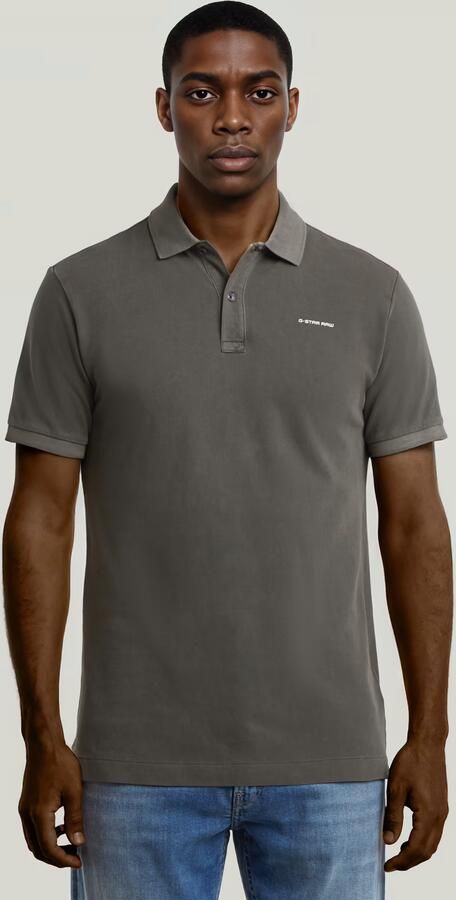 G-Star RAW Oluv Slim Polo Zwart Heren - Foto 6