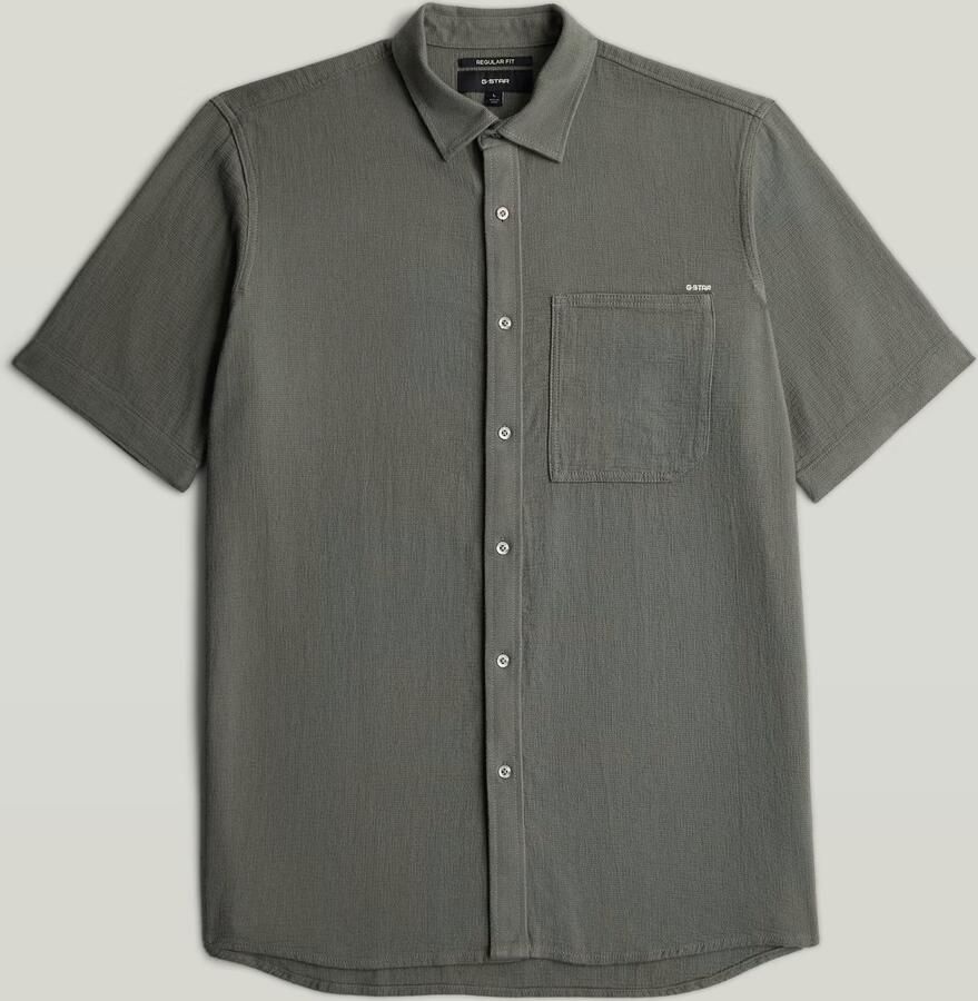 G-Star Raw regular fit vrijetijdsoverhemd van puur katoen