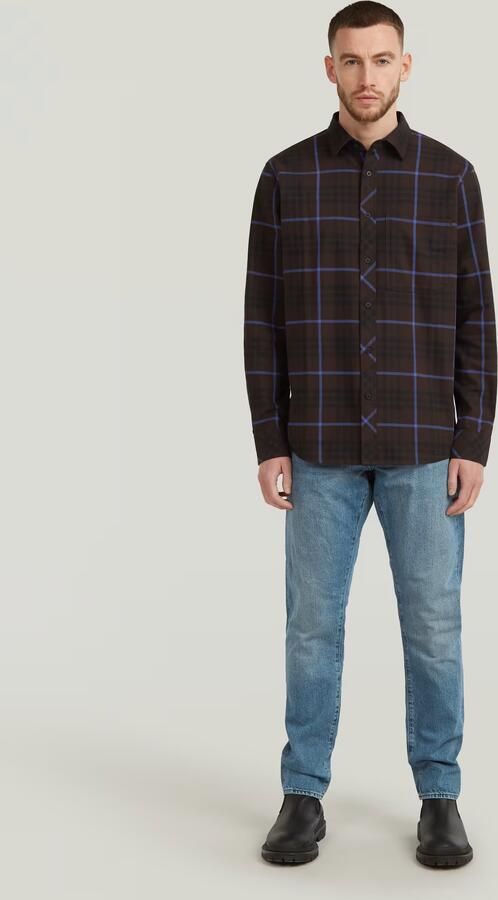 G-Star RAW One Pocket Regular Overhemd Meerkleurig Heren - Foto 4