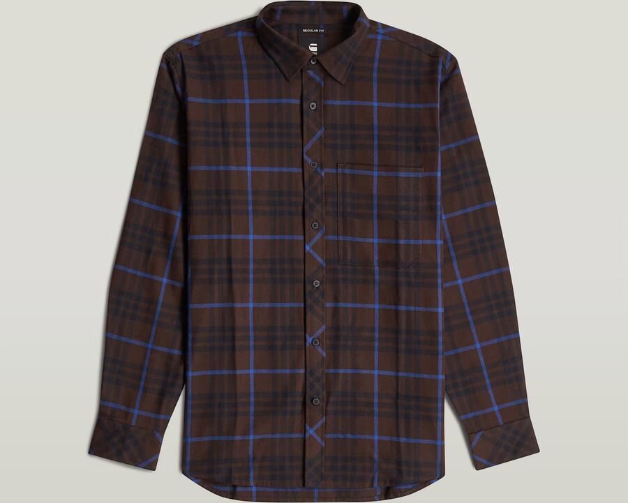 G-Star RAW One Pocket Regular Overhemd Meerkleurig Heren - Foto 3