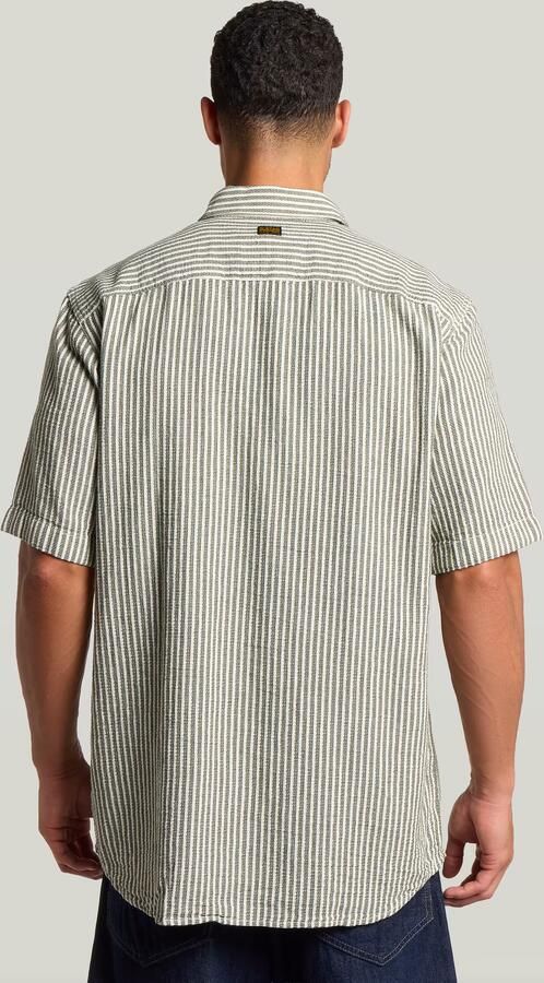 G-Star Raw regular fit vrijetijdsoverhemd in met korte mouwen design - Foto 7