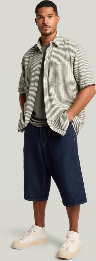 G-Star Raw regular fit vrijetijdsoverhemd in met korte mouwen design - Foto 8