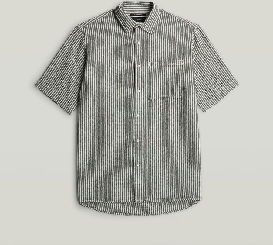 G-Star Raw regular fit vrijetijdsoverhemd in met korte mouwen design - Foto 5