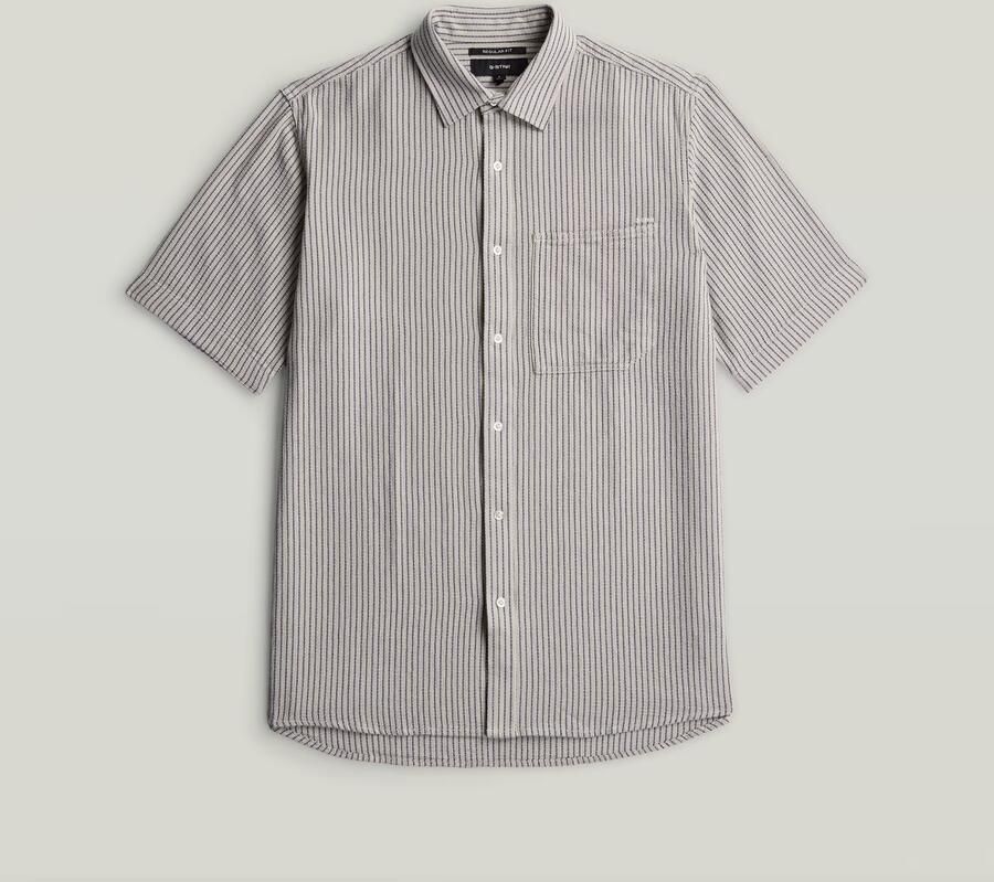 G-Star Raw regular fit vrijetijdsoverhemd in met korte mouwen design - Foto 7