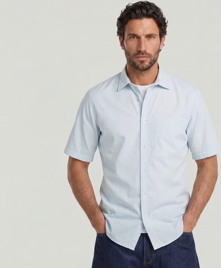 G-Star RAW One Pocket Regular Overhemd Meerkleurig Heren - Foto 4