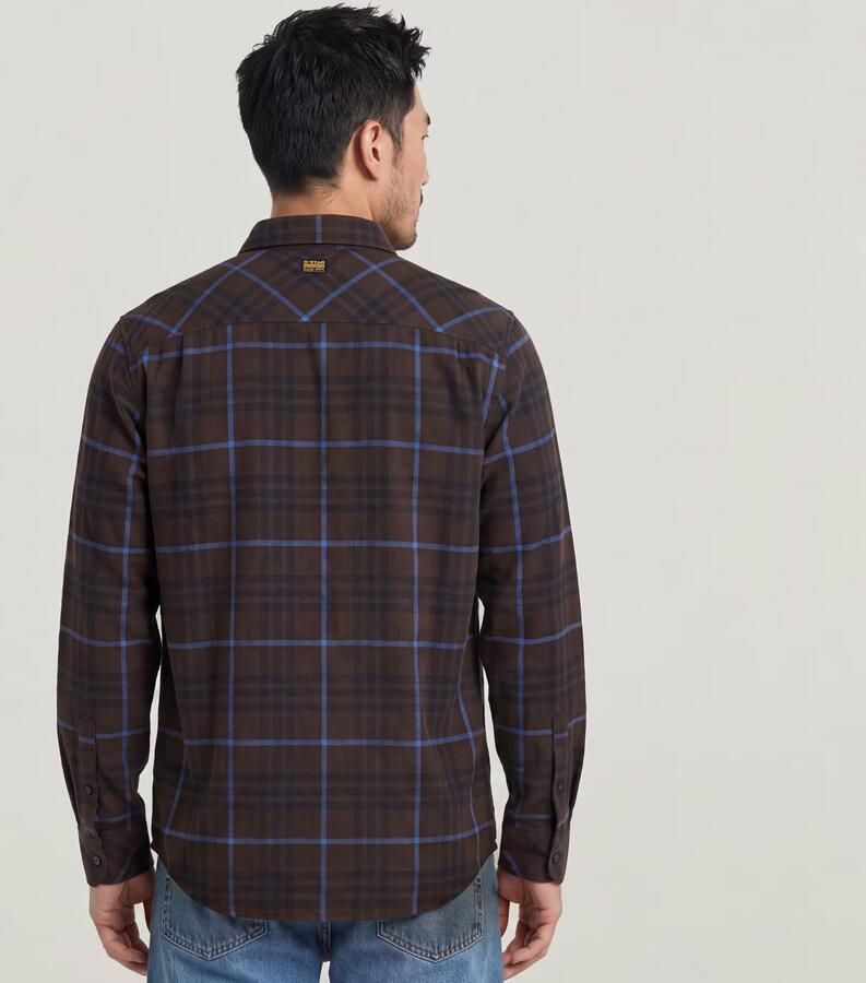 G-Star RAW One Pocket Regular Overhemd Meerkleurig Heren - Foto 3