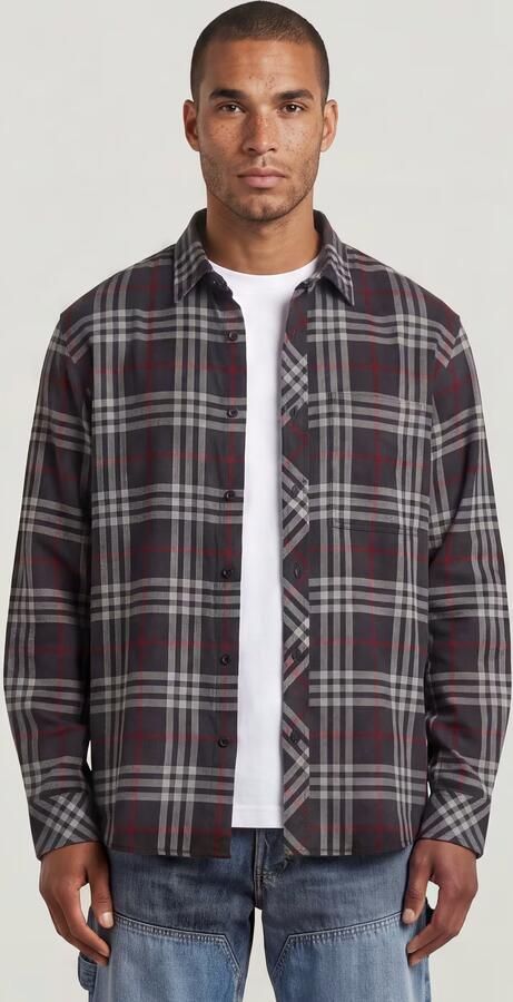 G-Star RAW One Pocket Regular Overhemd Meerkleurig Heren - Foto 6