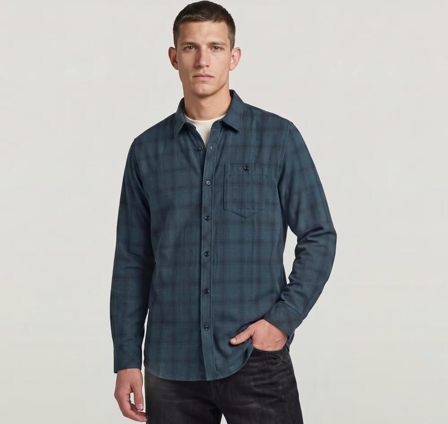 G-Star RAW One Pocket Regular Overhemd Meerkleurig Heren - Foto 5