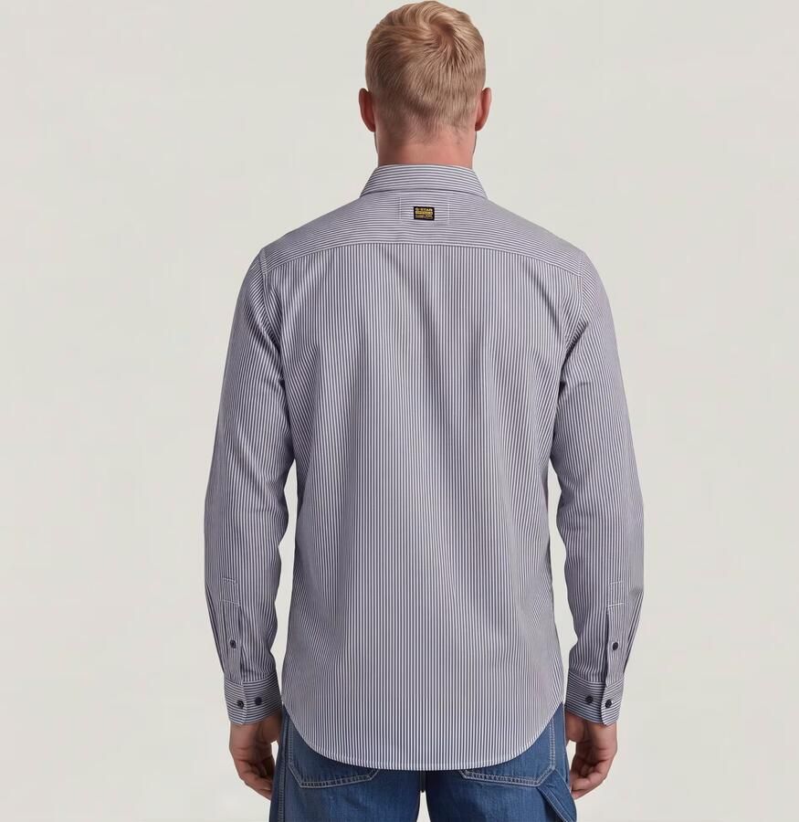 G-Star RAW One Pocket Regular Overhemd Meerkleurig Heren - Foto 3