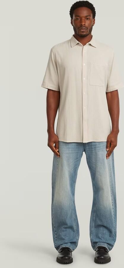 G-Star RAW One Pocket Regular Overhemd Wit Heren - Foto 6