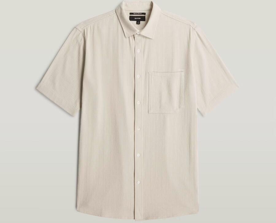 G-Star RAW One Pocket Regular Overhemd Wit Heren - Foto 3