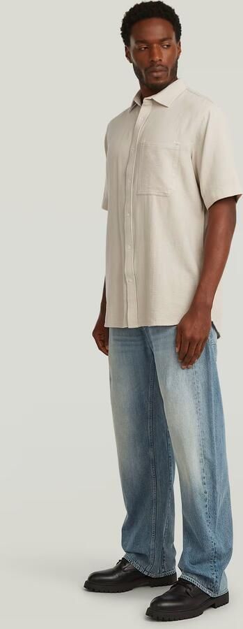G-Star RAW One Pocket Regular Overhemd Wit Heren - Foto 7