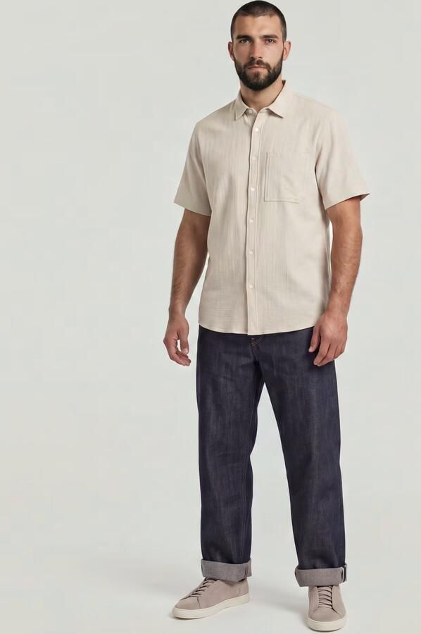 G-Star Raw regular fit vrijetijdsoverhemd van puur katoen - Foto 8