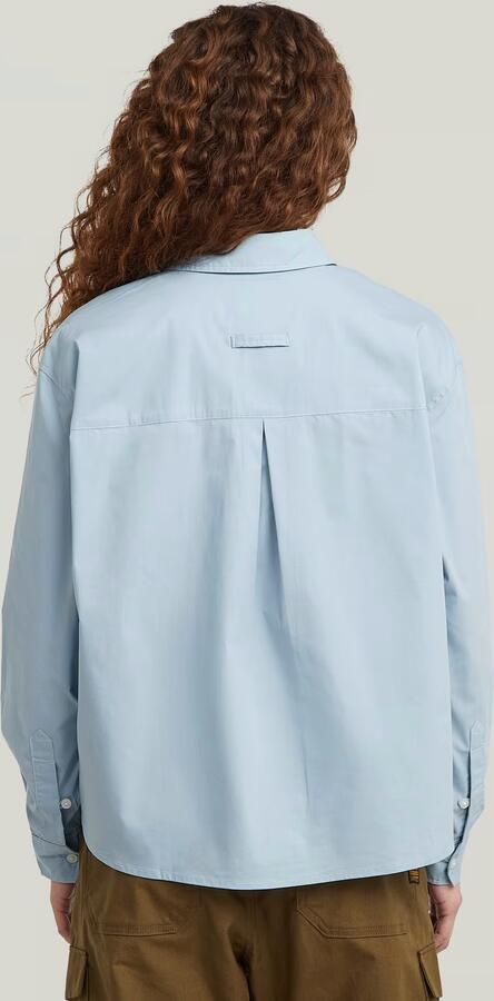 G-Star RAW One Pocket Regular Shirt Lichtblauw Dames - Foto 4