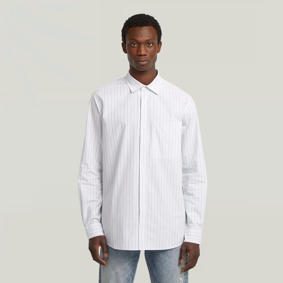 G-Star RAW One Pocket Regular Shirt Meerkleurig Heren